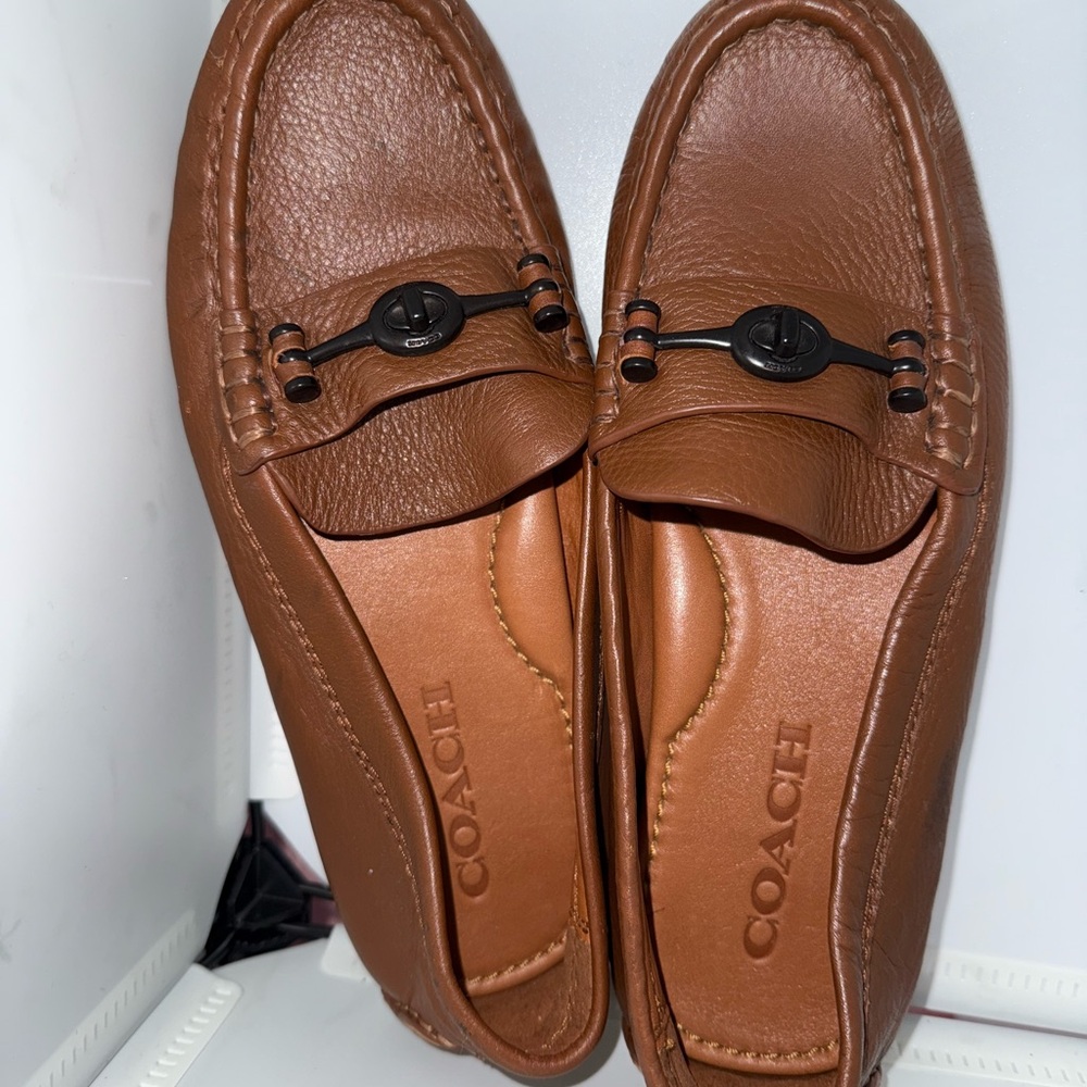 Coach womens Brown Loafers